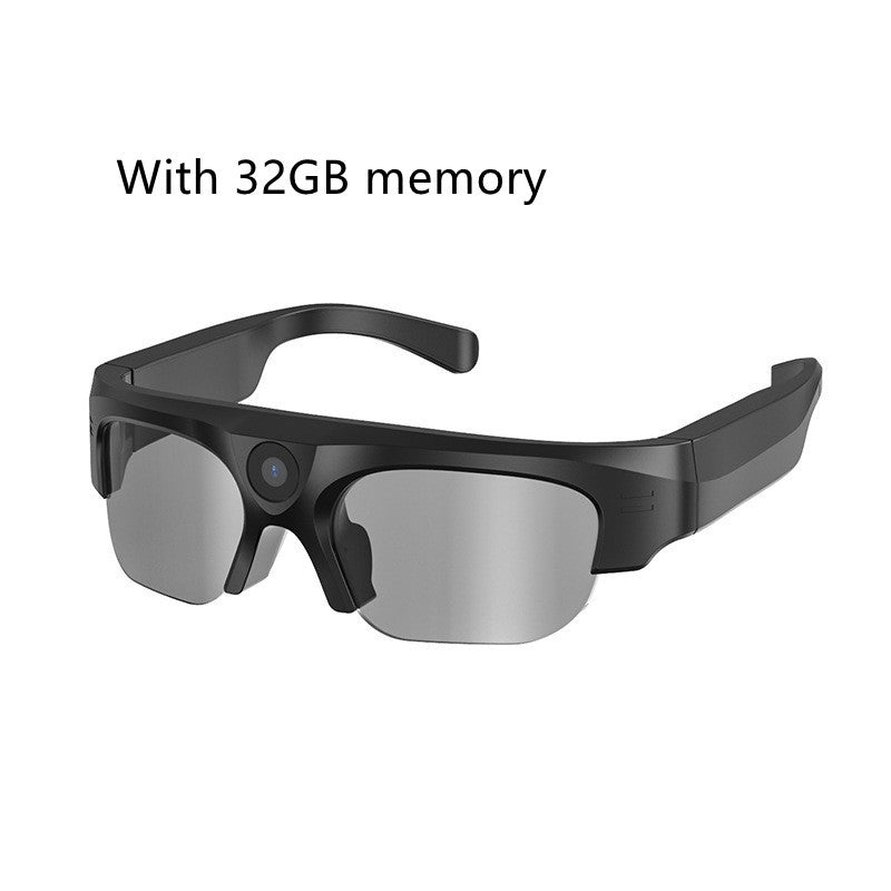 WiFi Camera Smart Sunglasses, 4K Video Glasses HD 1080P with Polarized UV 400 Lens for Cycling, Camping, Driving,Traveling (Include SD Memory Card)