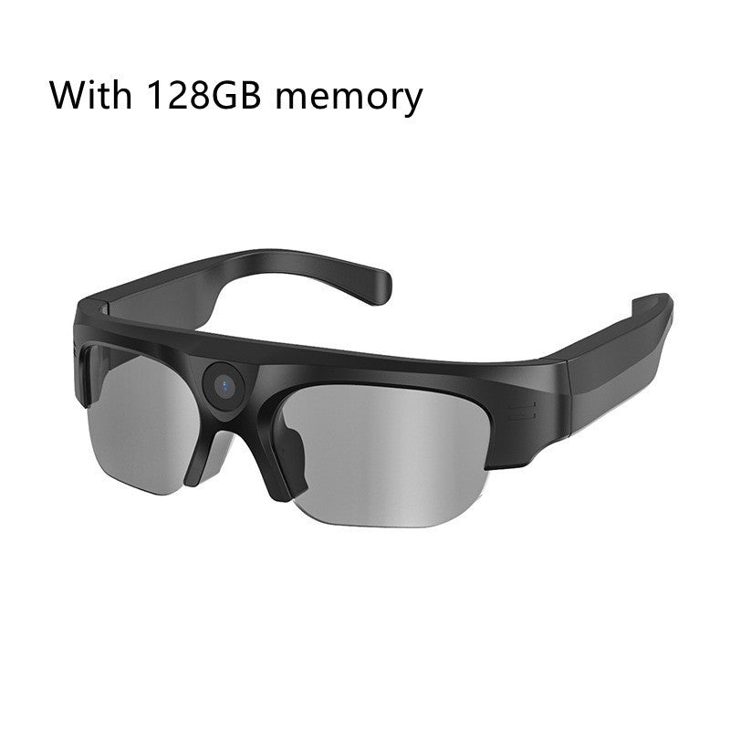 WiFi Camera Smart Sunglasses, 4K Video Glasses HD 1080P with Polarized UV 400 Lens for Cycling, Camping, Driving,Traveling (Include SD Memory Card)